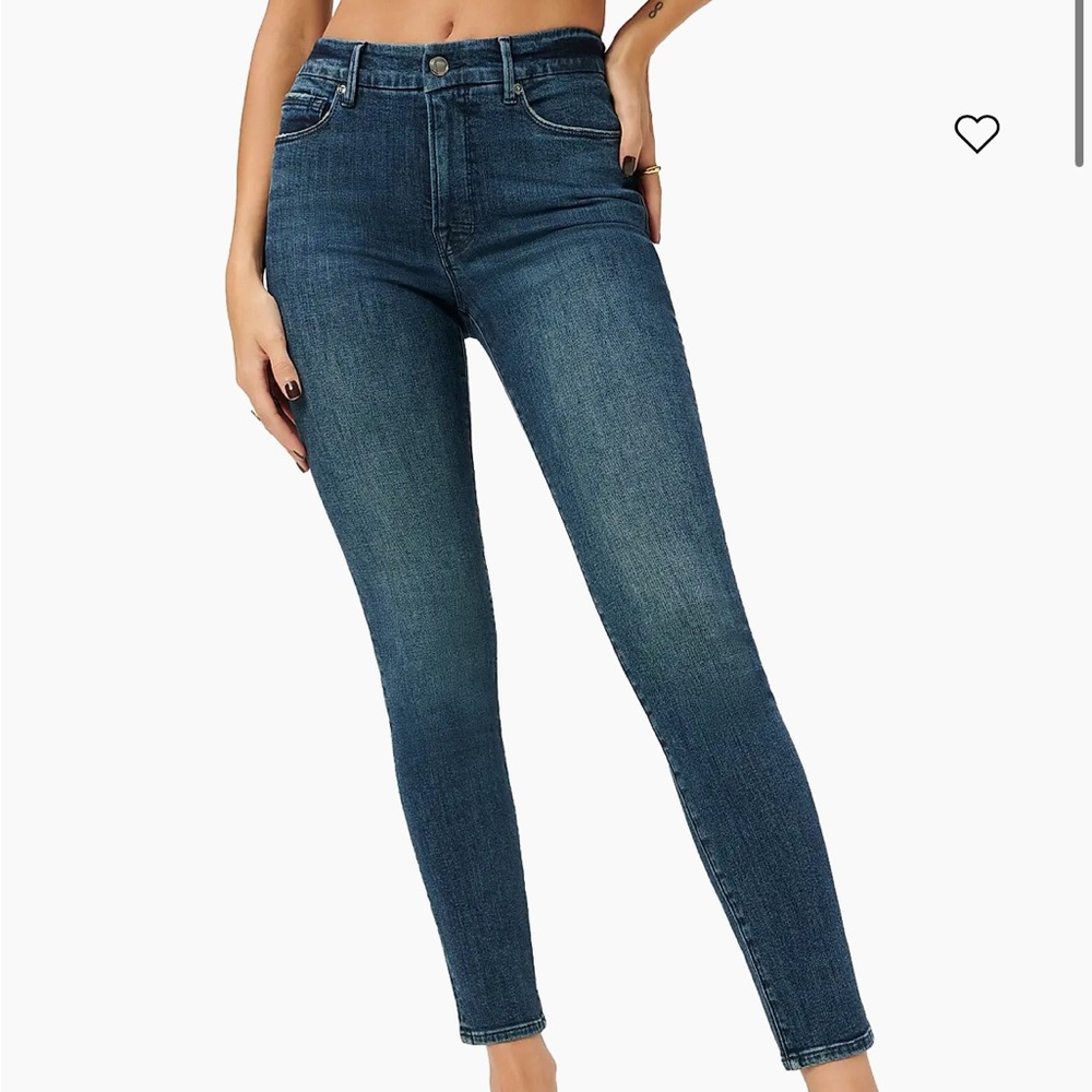 Good American Dark Blue Skinny Jeans